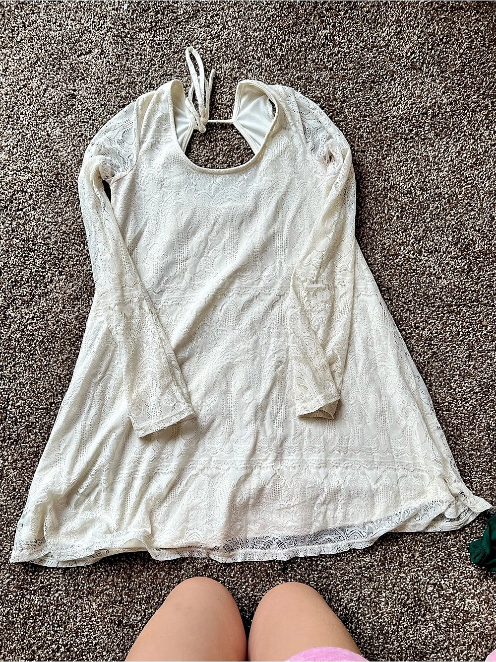 Altaro state  Floral Lace Mini Dress Size Medium
